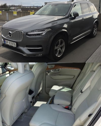 volvo xc90 real leather seats