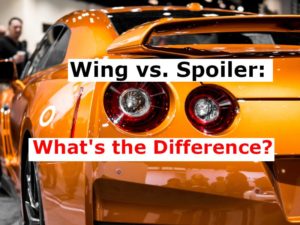 Wing vs. Spoiler: What's the Difference? - YourGreatCar.com