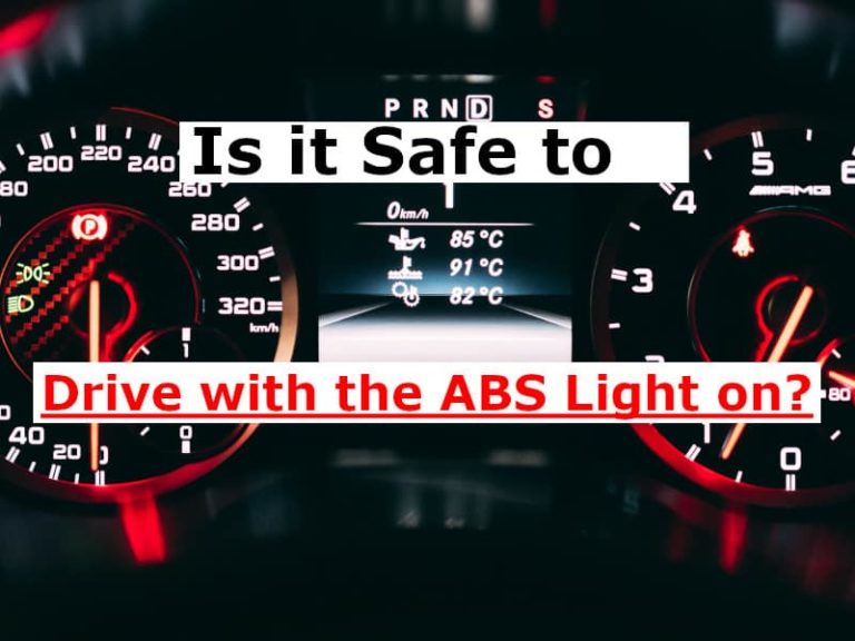 Is it Safe to Drive with the ABS Light on?