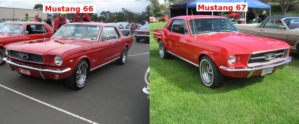Sitemapcdatahttpsnewthereferenznetsurprising Difference Between 1967 And 1968 Mustang Gallery
